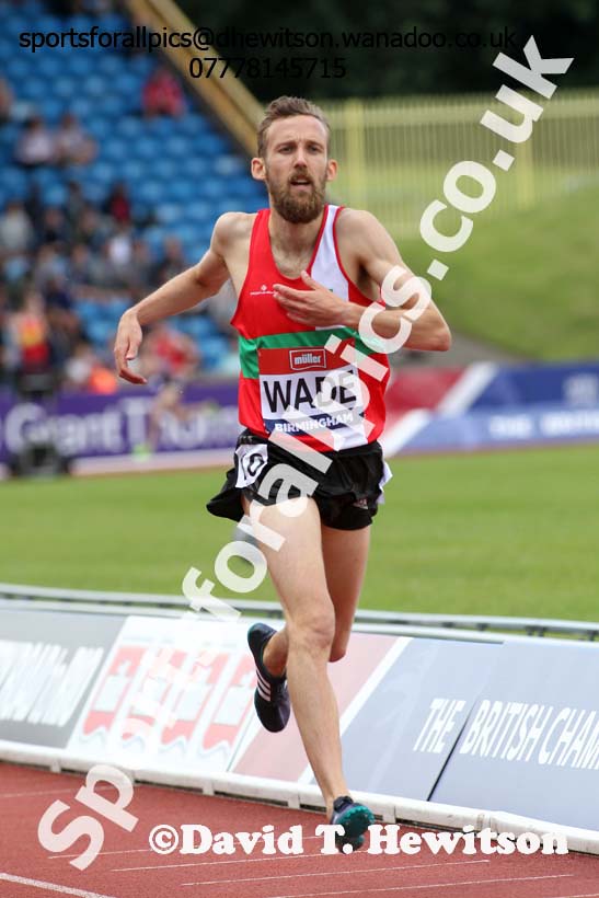 Mens steeplechase, British Championships, Birmingham. Photo: David T. Hewitson/Sports for All Pics